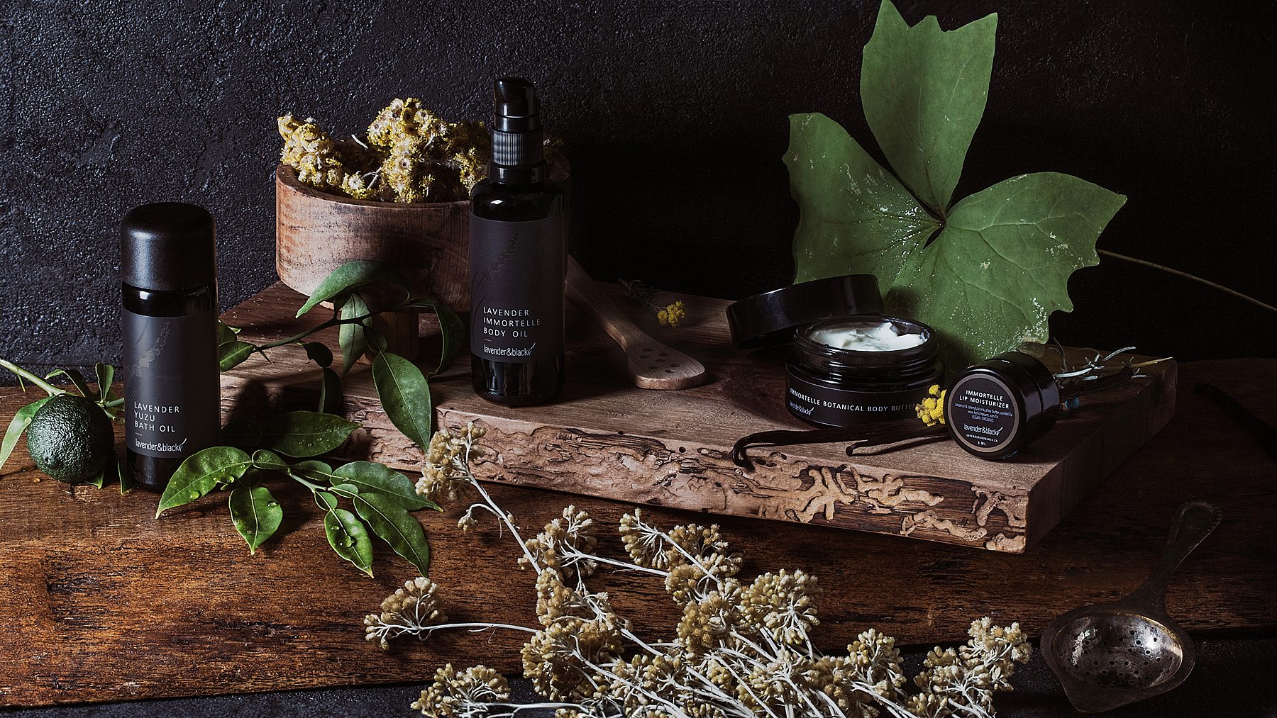 Bodycare – Lavender & Black